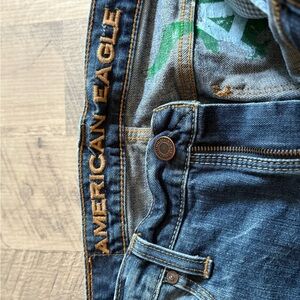 American Eagle Outfitters Blue Jeans Classic Indigo Denim
